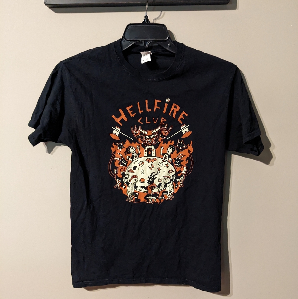 Stranger Things Hellfire Club t-shirt